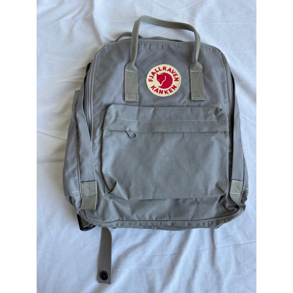 Fjallraven Kanken Classic Backpack Gray Gorpcore Minimalist Hiking School Bag